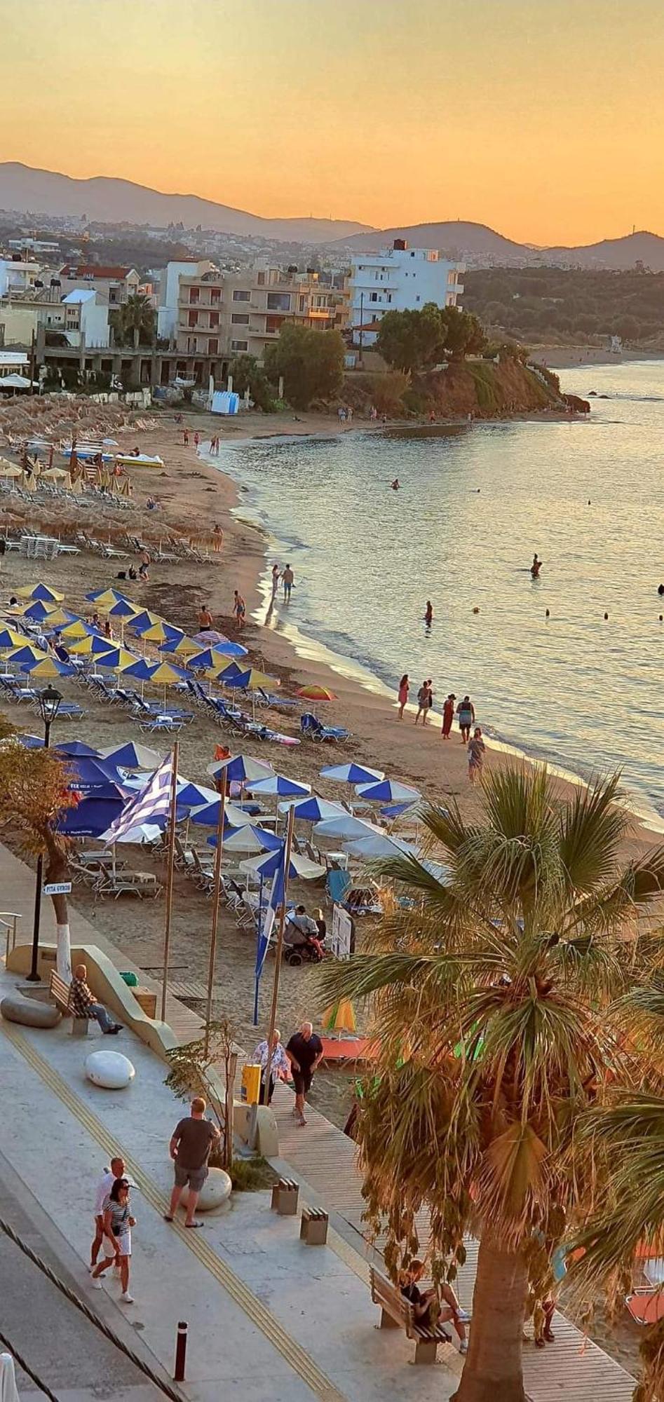 Апартаменты Panoramic Sea View Ханья Экстерьер фото