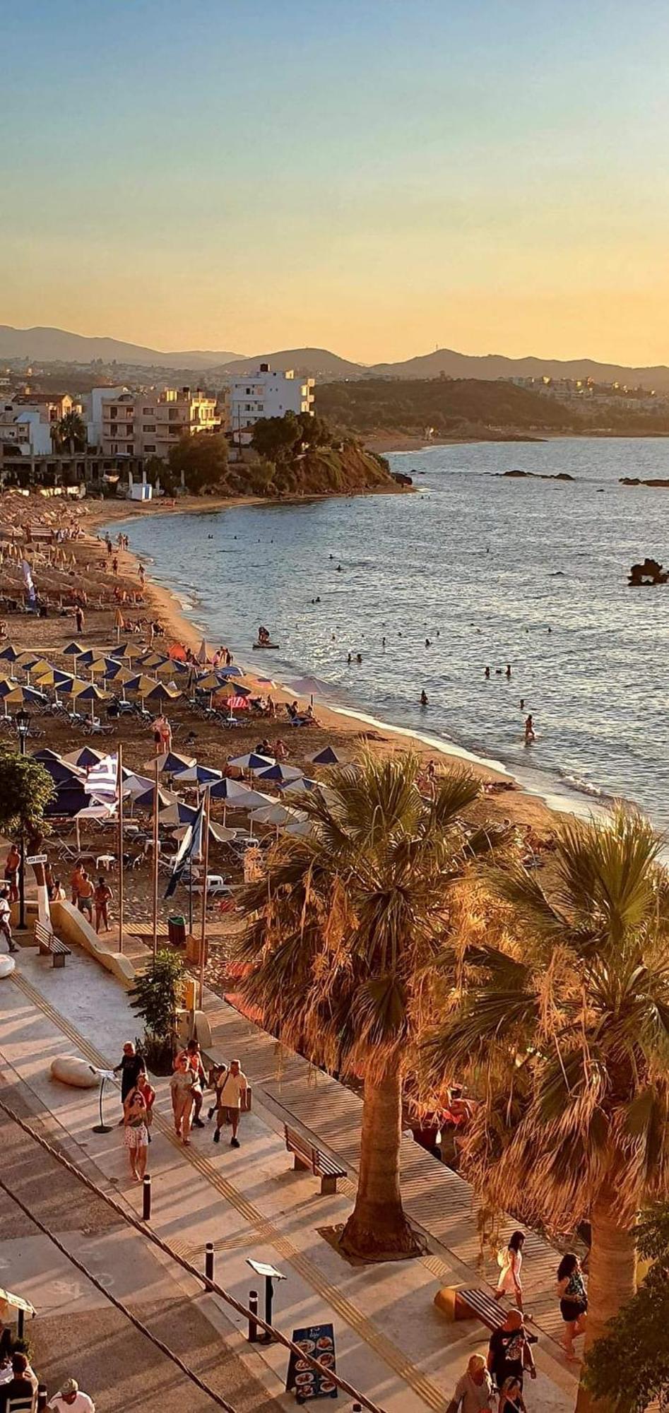 Апартаменты Panoramic Sea View Ханья Экстерьер фото