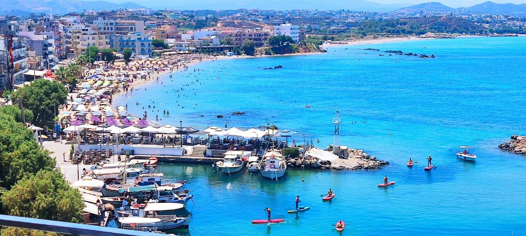Апартаменты Panoramic Sea View Ханья Экстерьер фото