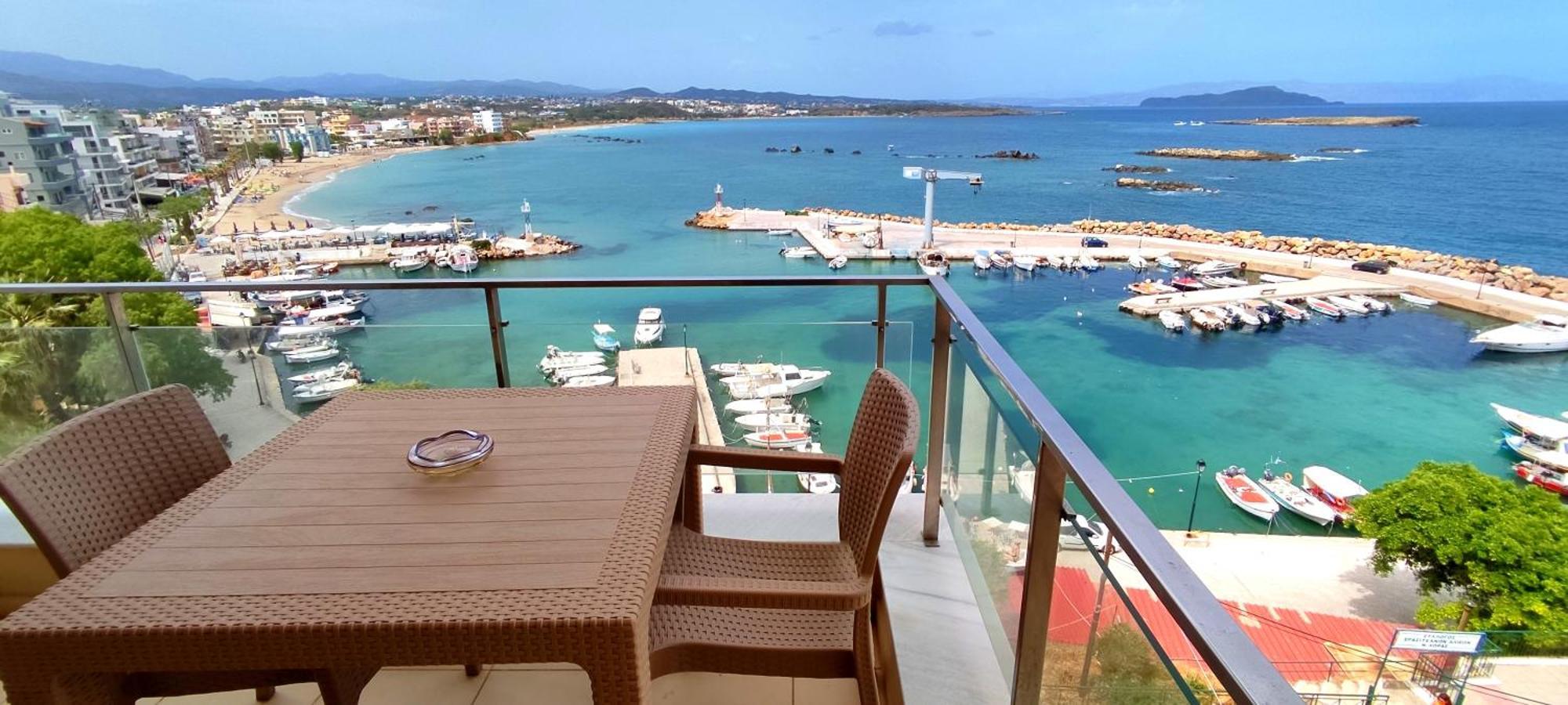 Апартаменты Panoramic Sea View Ханья Экстерьер фото