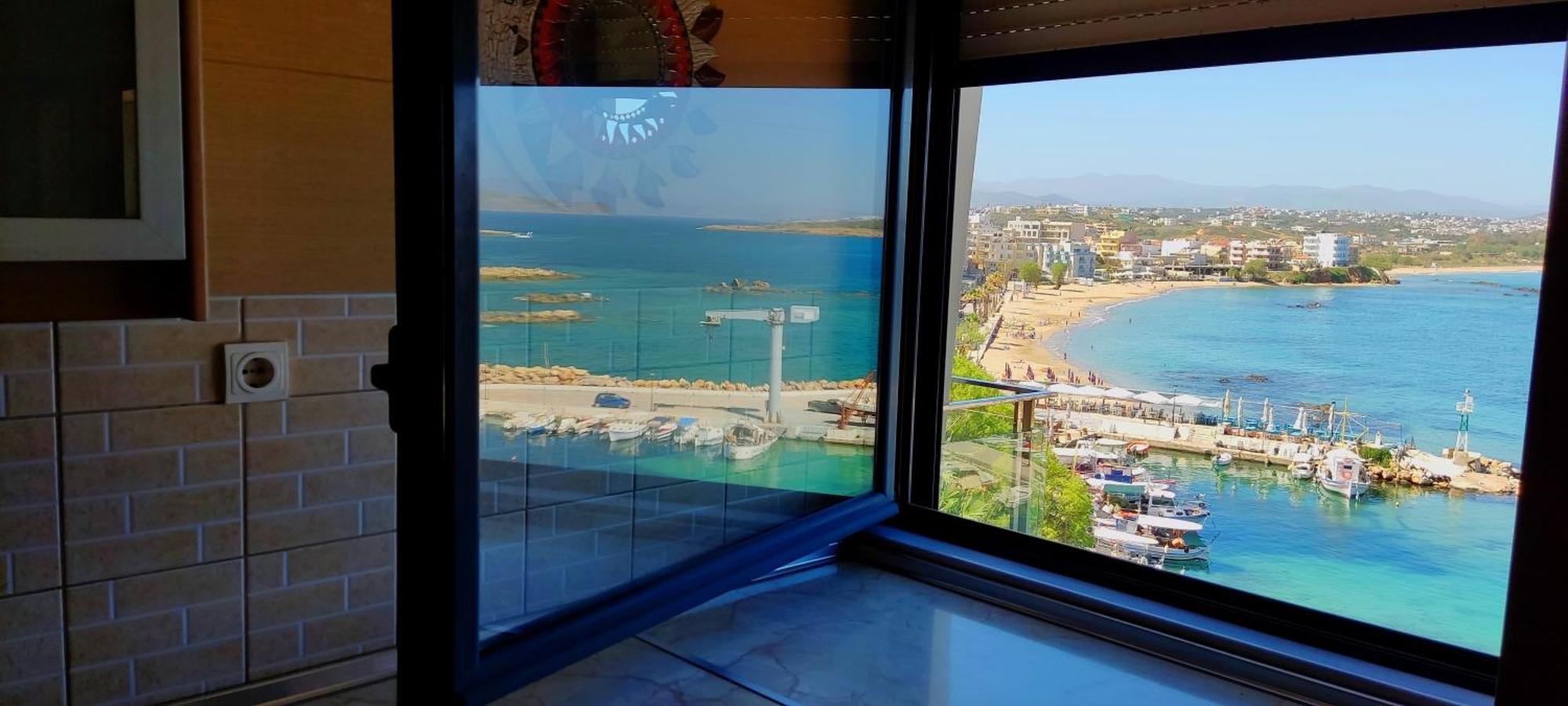 Апартаменты Panoramic Sea View Ханья Экстерьер фото