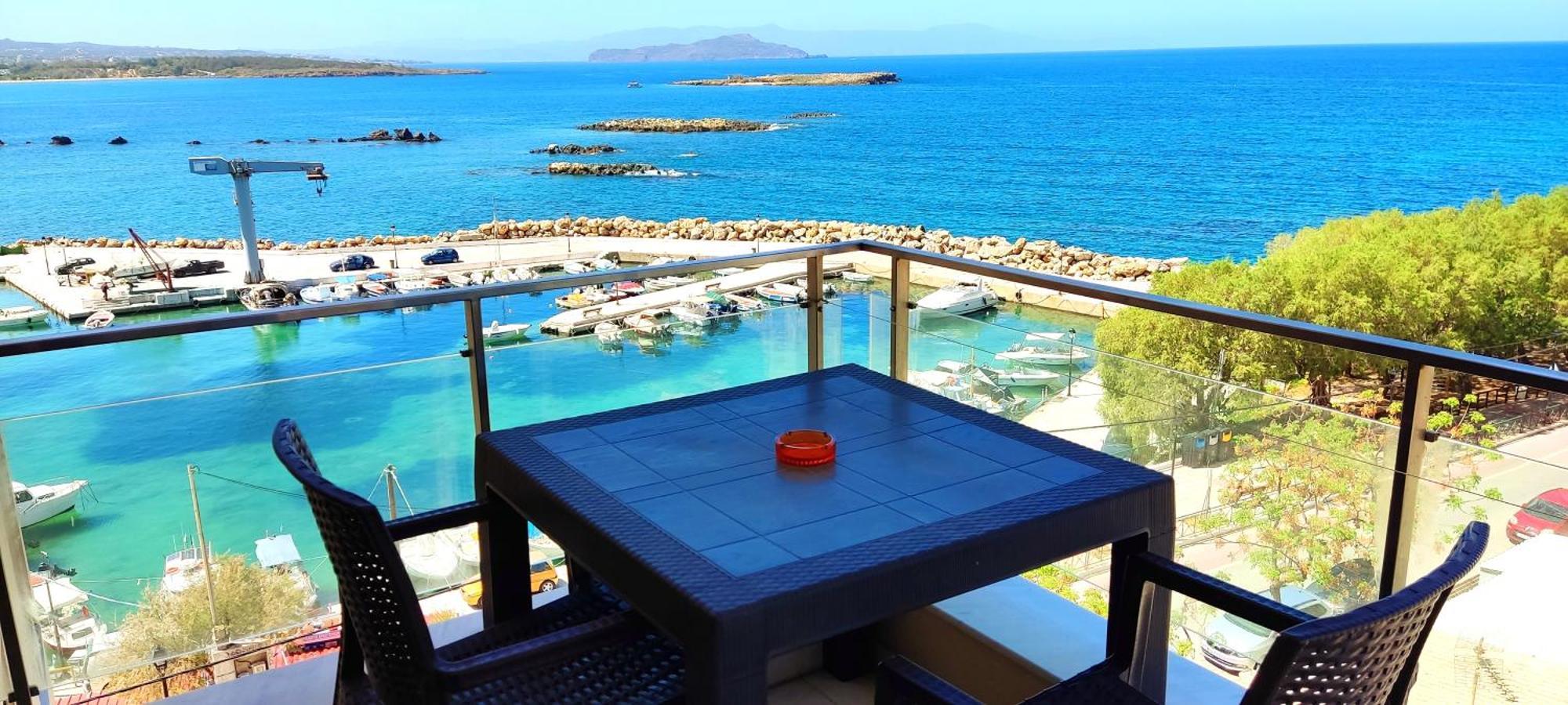 Апартаменты Panoramic Sea View Ханья Экстерьер фото