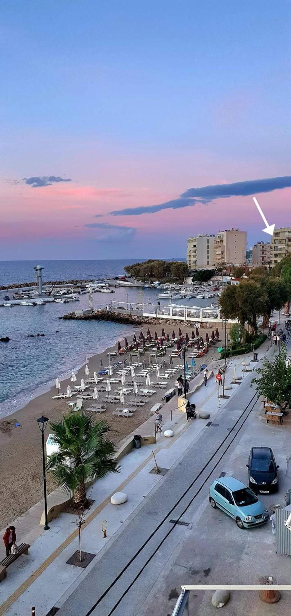 Апартаменты Panoramic Sea View Ханья Экстерьер фото